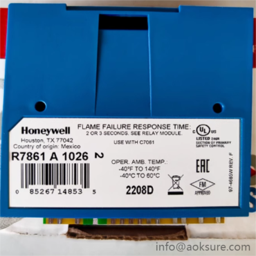 R7861 A1026 Honeywell Ultraviolet Flame Amplifier
