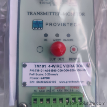 TM101-A08-B00-C00-D00-E00-G00-H00 4-WIRE VIBRATION PROVIBTECH